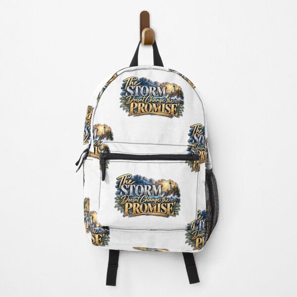 Item preview, The Storm Doesn’t Change the Promise | Christian Faith Lighthouse Design designed and sold by ThinkOnThis.