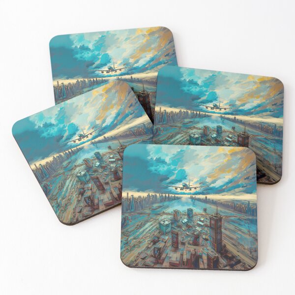 Item preview, Landing in Future Times designed and sold by ARTmanhART.