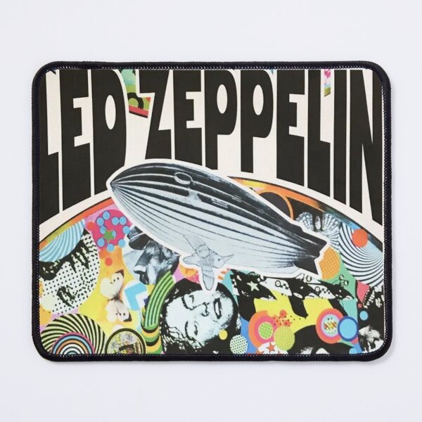 Item preview, Led Zeppelin Original Custom Vintage Music Band Tee Unique Poster Wall Art designed and sold by Cool Robot Bro..