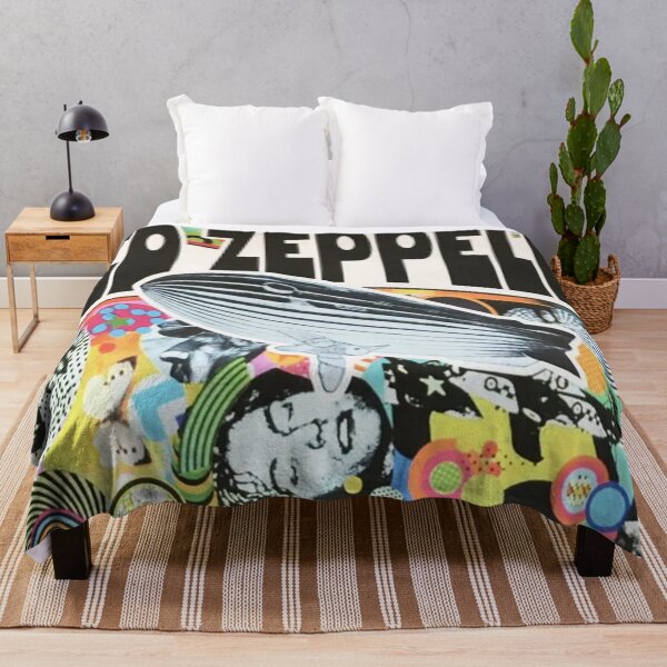 Item preview, Led Zeppelin Original Custom Vintage Music Band Tee Unique Poster Wall Art designed and sold by Cool Robot Bro..