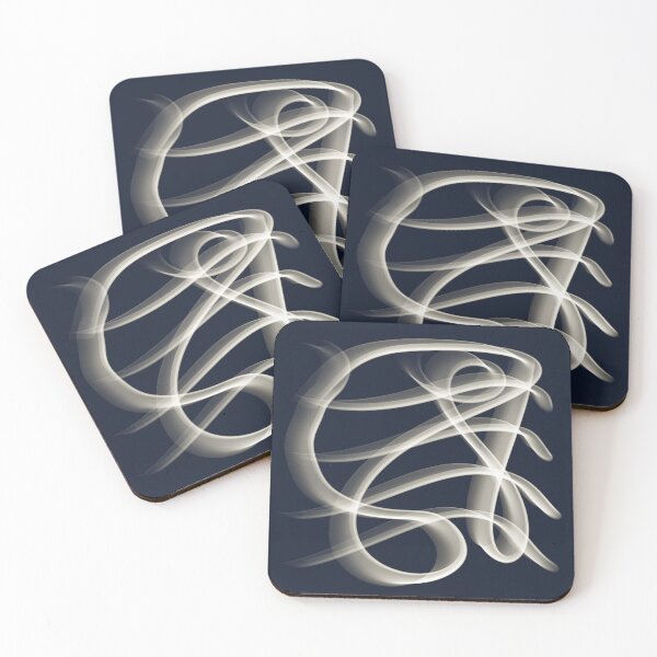 Item preview, Light Line Art Abstract Swirl Design designed and sold by CaramelCo.