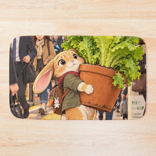 Item preview, Bunny’s Big Gardening Adventure designed and sold by nikkolaus.