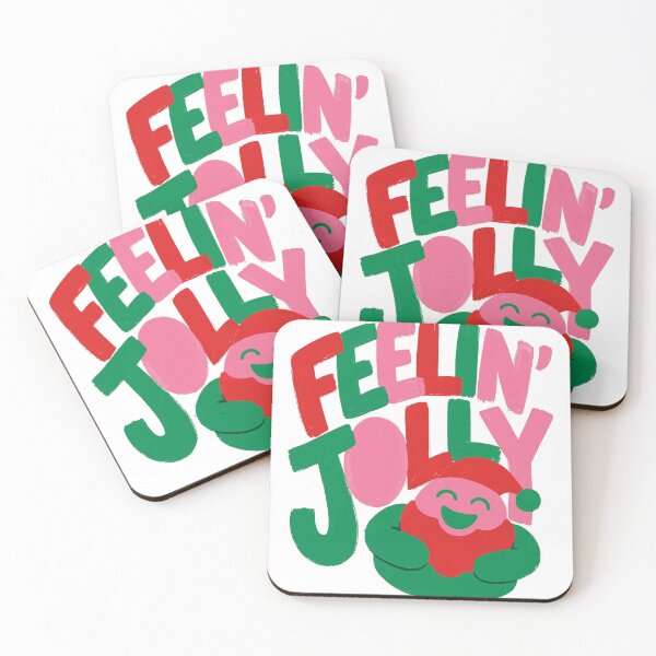 Item preview, Feelin' Jolly Shirt - Funny Christmas Holiday Tee designed and sold by KERK Art and Design.