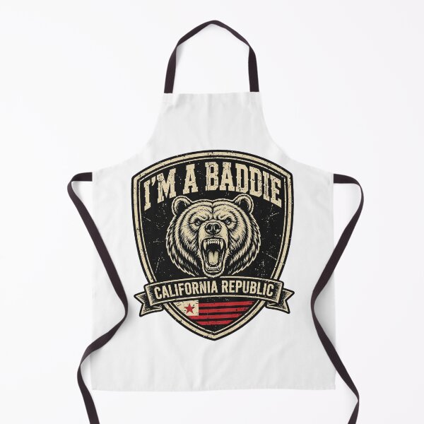 Item preview, I'm A Baddie Bear Shirt | Funny Vintage California Republic Tee designed and sold by CozyandBright91.