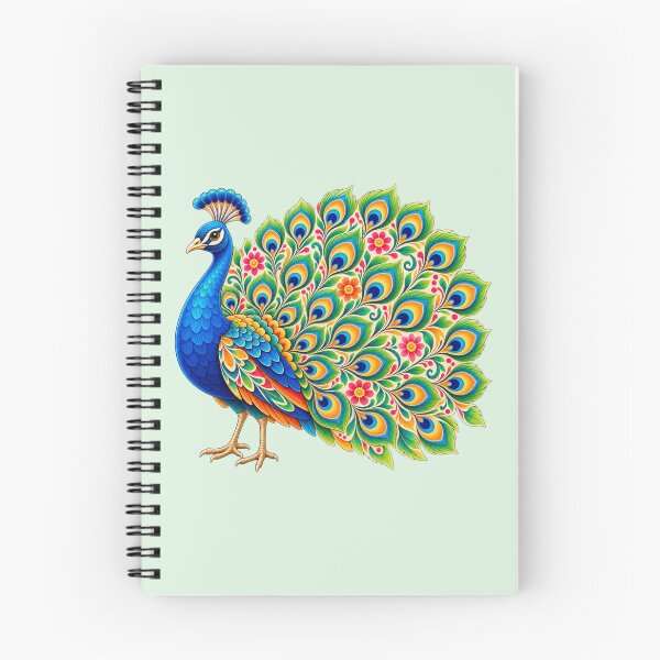 Item preview, Kaleido Floral Peacock designed and sold by Myra365Art.