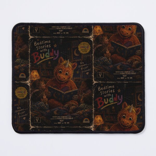 Item preview, Retro Buddy horror poster (ITS BUDDY! YAY!) designed and sold by Soulfate.