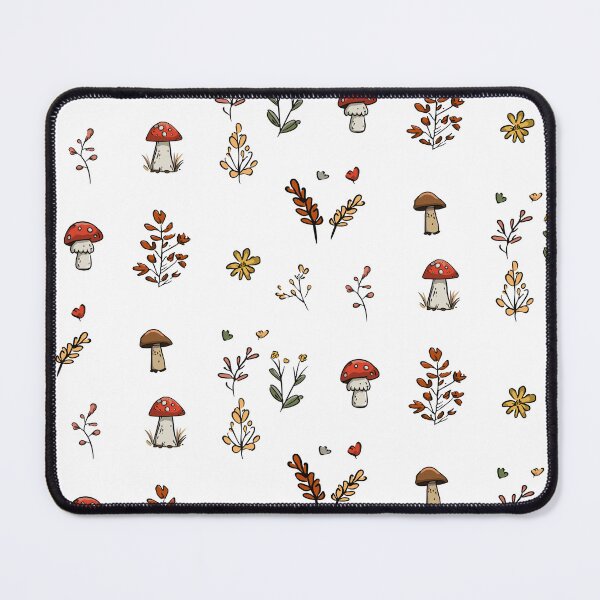 Item preview, Cute autumn flowers, mushrooms pattern set designed and sold by katerynaS99.
