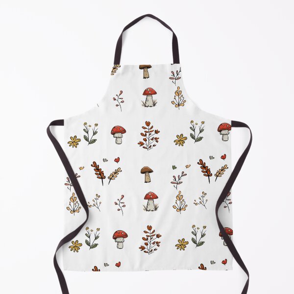 Item preview, Cute autumn flowers, mushrooms pattern set  designed and sold by katerynaS99.