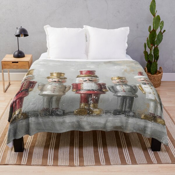 Item preview, Nutcracker Soldiers Row Christmas Painting designed and sold by NatureSight.