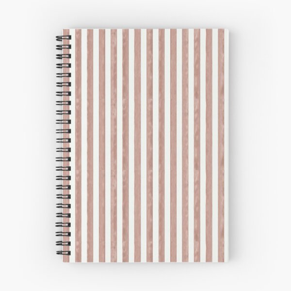 Item preview, Terracotta Vertical Stripes Minimalist Pattern Design for Dorm and Nursery | Vintage Brown Stripe Pattern Gift for Her | Cozy Cottagecore Terracotta and Cream Stripe Design designed and sold by VivaFy.