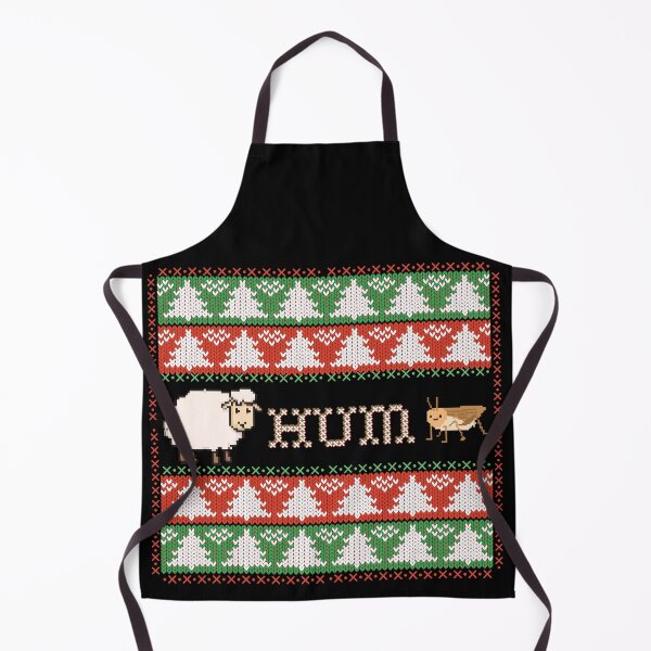 Item preview, Bah Humbug | Classic Holiday | Pixelated Sheep & Bug Ugly Christmas Sweater designed and sold by SunandShade.