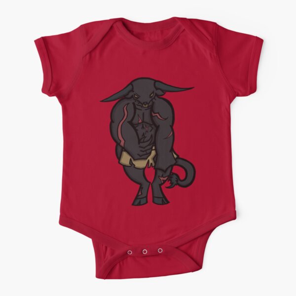 Minotaur Sprite Baby One Piece By Griffonmender Redbubble