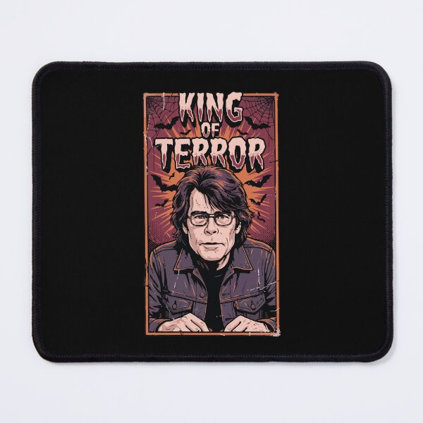 Item preview, Stephen King Portrait King of Terror designed and sold by tigrootiger.