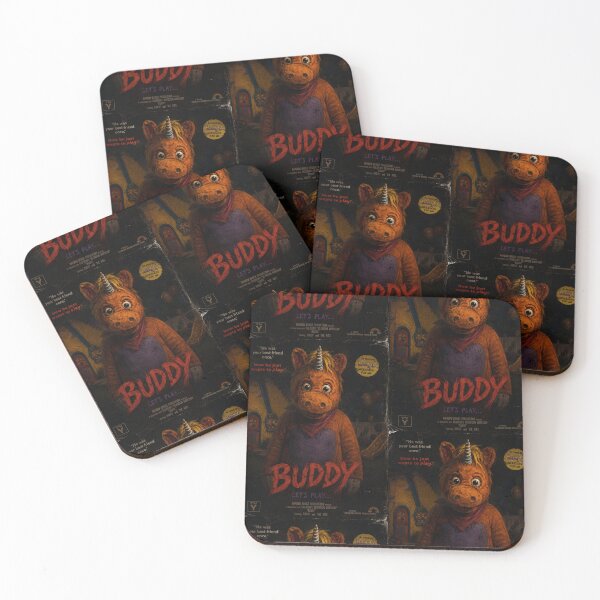 Item preview, Retro Buddy horror poster (ITS BUDDY! YAY!)  designed and sold by Soulfate.