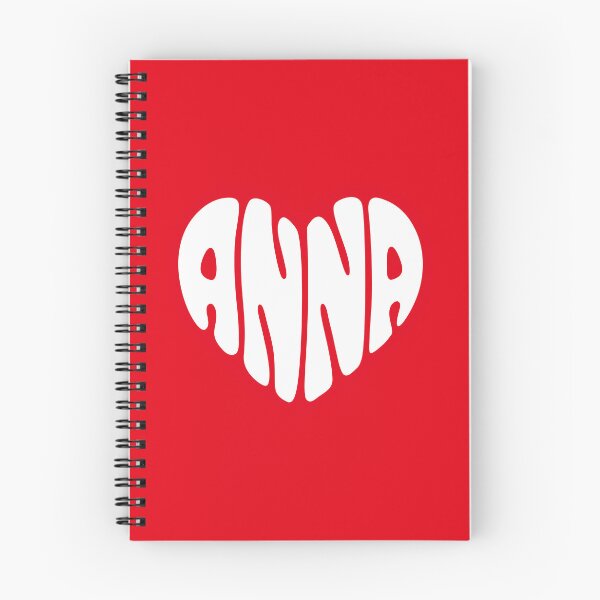 Item preview, Anna Name in a Red Heart designed and sold by SayMaria.