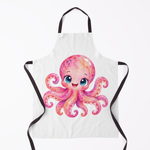 Item preview, Pink baby octopus designed and sold by trendspatterns.