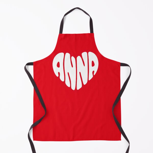 Item preview, Anna Name in a Red Heart designed and sold by SayMaria.