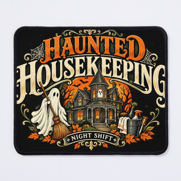 Item preview, Haunted Housekeeping — Vintage Halloween Humor designed and sold by GingaArt.