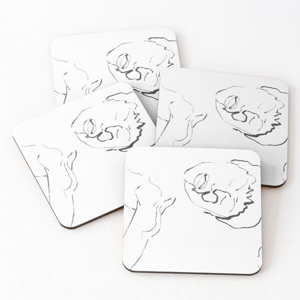 Item preview, Ink Portrait with Shoulder and Hand designed and sold by essentialink.