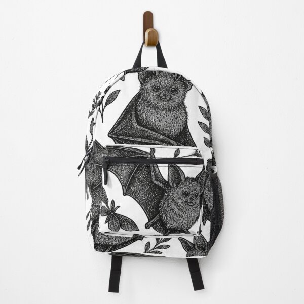 Item preview, Cute Bats Botanical Pattern designed and sold by MAXIZPRINT.