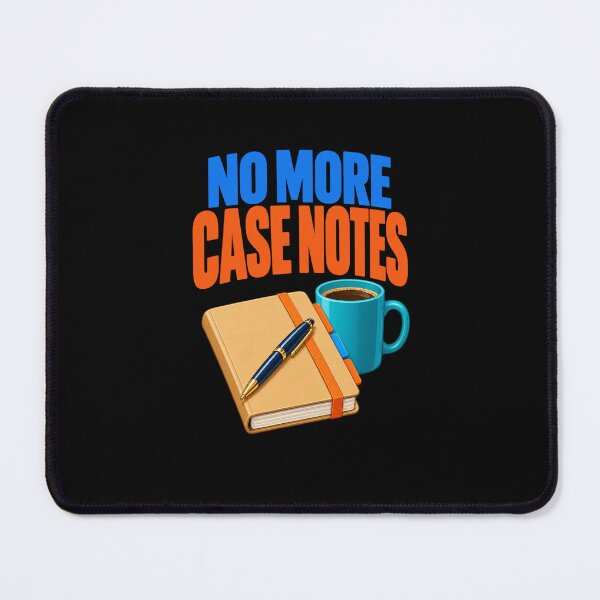 Item preview, No More Case Notes Retired Social Worker designed and sold by PunchDrop.