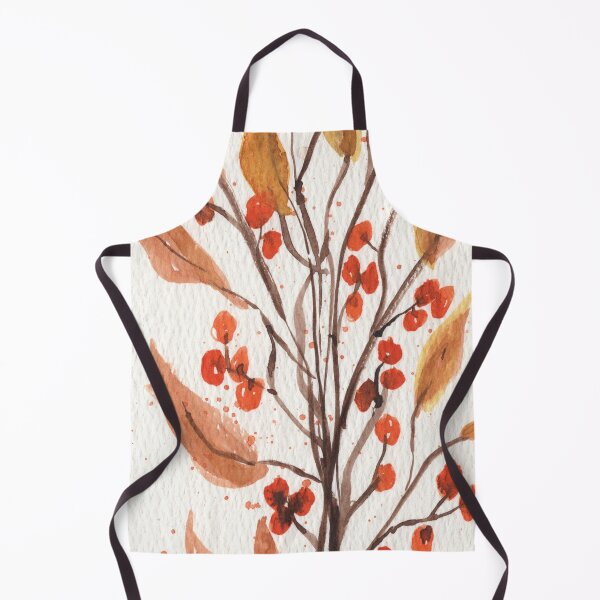 Item preview, leaves & berries designed and sold by SunnyOneStudio.