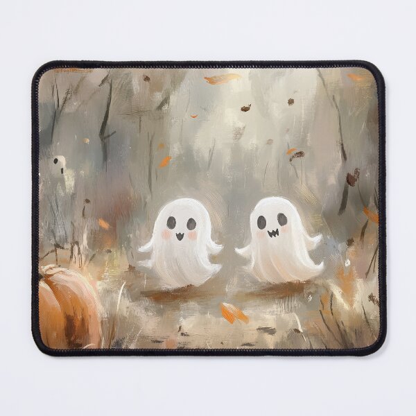 Item preview, Cute Baby Ghosts in Pumpkin Patch Painting designed and sold by NatureSight.