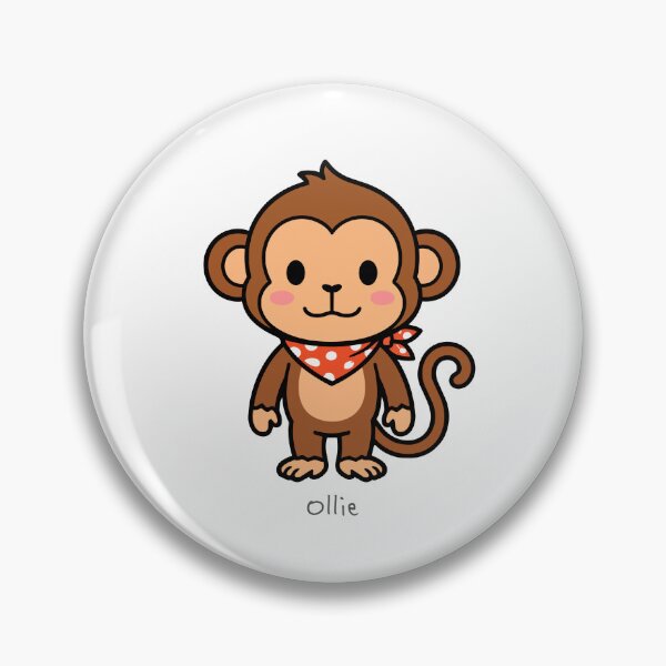 Item preview, Ollie, Little Monkey, Big Adventures - Char Char Bear & Friends designed and sold by Asterisk-a.