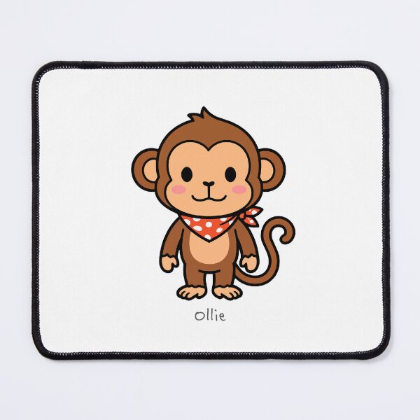 Item preview, Ollie, Little Monkey, Big Adventures - Char Char Bear & Friends designed and sold by Asterisk-a.