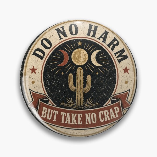 Item preview, Do No Harm But Take No Crap Witch designed and sold by ArizonaWitches.