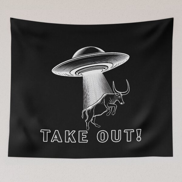 Item preview, UFO TAKE OUT designed and sold by BIGPIX91011.