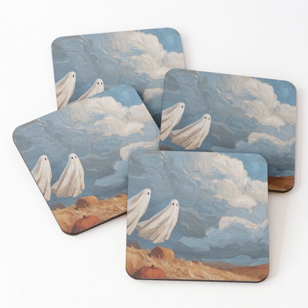 Item preview, Ghosts Floating Over Harvest Field Van Gogh Style designed and sold by NatureSight.