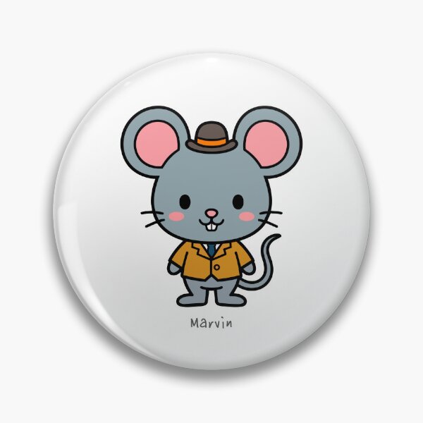 Item preview, Marvin - Quiet as a mouse (sometimes) designed and sold by Asterisk-a.