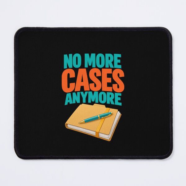 Item preview, No More Cases Anymore Retired Social Worker designed and sold by PunchDrop.