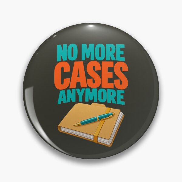 Item preview, No More Cases Anymore Retired Social Worker designed and sold by PunchDrop.
