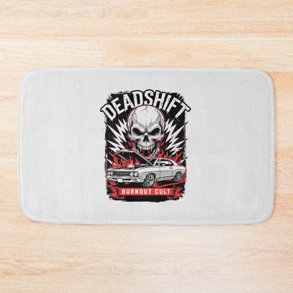 Item preview, Deadshift Burnout Cult Skull Hot Rod Muscle Car designed and sold by Enea Kelo.