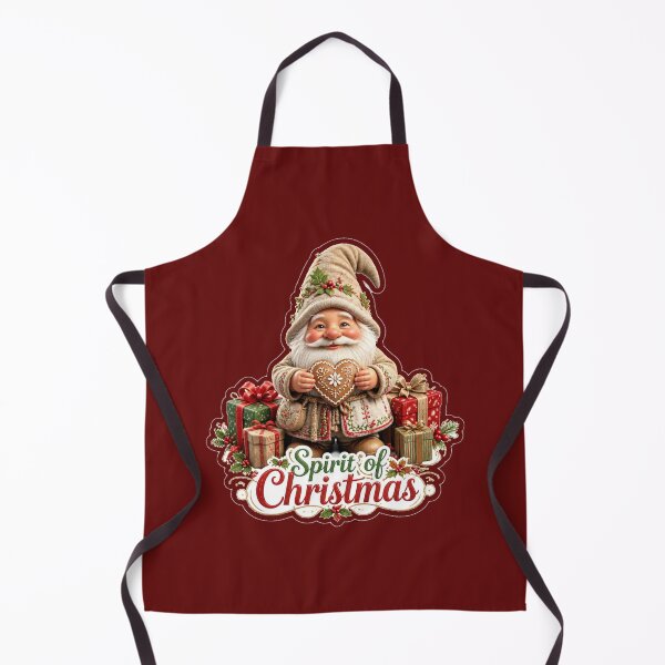 Item preview, Spirit of Christmas - Cute Vintage Christmas Gnome with Gifts designed and sold by MargaretPolanco.