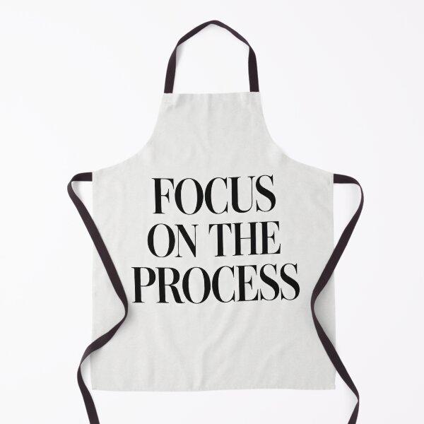Item preview, Focus On The Process Minimalist Typography Poster designed and sold by SoftSpaceDesign.