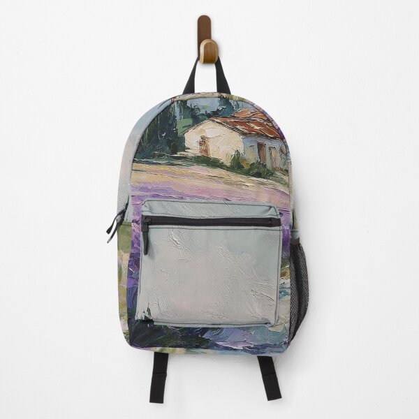 Item preview, Provence Lavender Field Farmhouse Painting designed and sold by NatureSight.