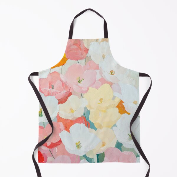 Item preview, Colorful Tulip Bouquet Oil Painting Print designed and sold by NatureSight.