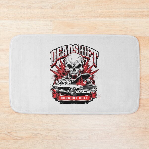 Item preview, Deadshift Burnout Cult Skull Hot Rod Muscle Car designed and sold by Enea Kelo.