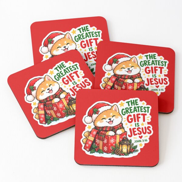 Item preview, John 3:16 The Greatest Gift is JESUS designed and sold by plushism.