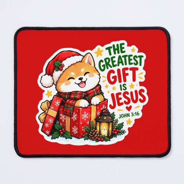 Item preview, John 3:16 The Greatest Gift is JESUS designed and sold by plushism.