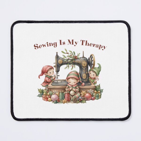 Item preview, Sewing Is My Therapy I Love Sewing Christmas designed and sold by AleksandraJac05.