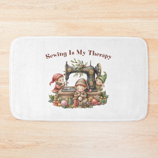 Item preview, Sewing Is My Therapy I Love Sewing Christmas  designed and sold by AleksandraJac05.