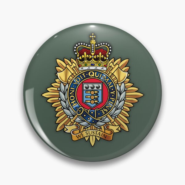 Artikelvorschau, Farbe des Mützenabzeichens des Royal Logistic Corps entworfen und verkauft von Auburn-Art.