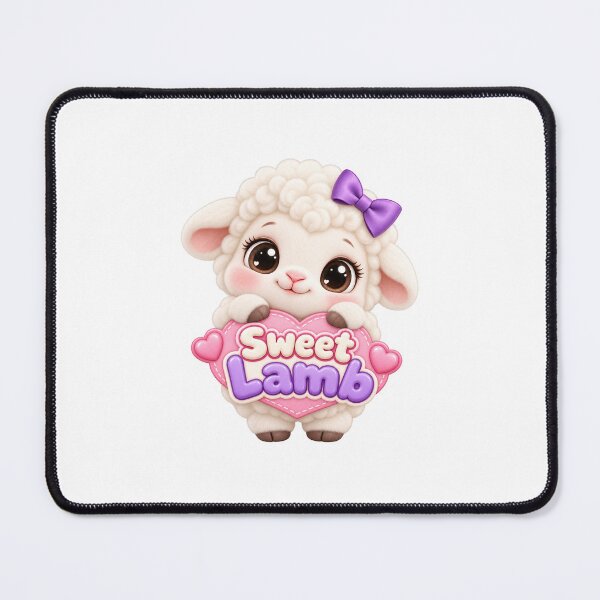 Item preview, Sweet Lamb Baby Bodysuit designed and sold by RadinaIllust.