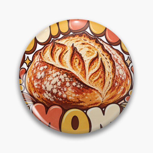 Item preview, Retro Sourdough Starter Mom Artisan Baker designed and sold by NEXUS//09.