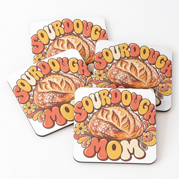 Item preview, Retro Sourdough Starter Mom Artisan Baker designed and sold by NEXUS//09.