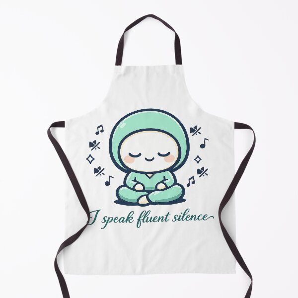 Item preview, I Speak Fluent Silence - Funny Introvert Minimalist T-Shirt designed and sold by Art JSMY.